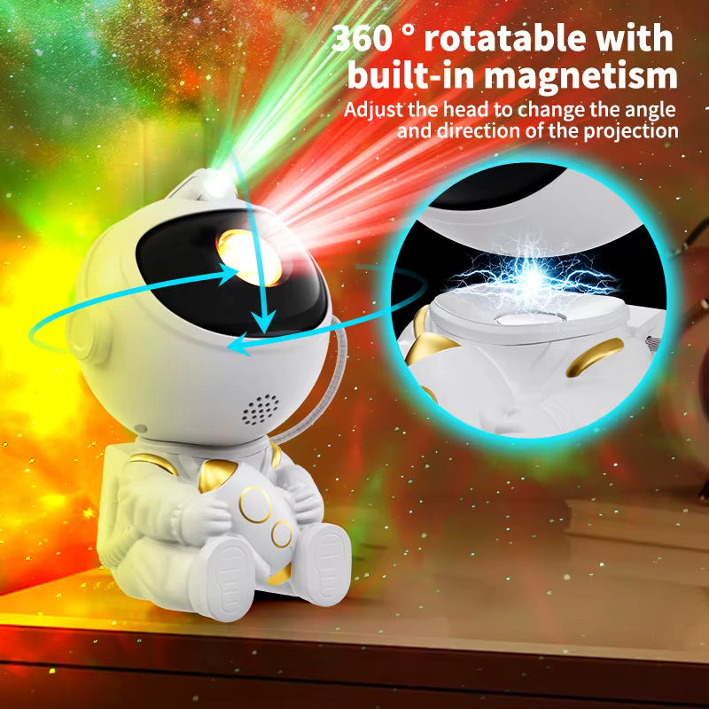 Nursery Sleep Set — Baby Soother + Astronaut Projector