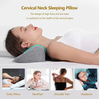 Pain-Free Night — Cervical Pillow + Sleep Mask
