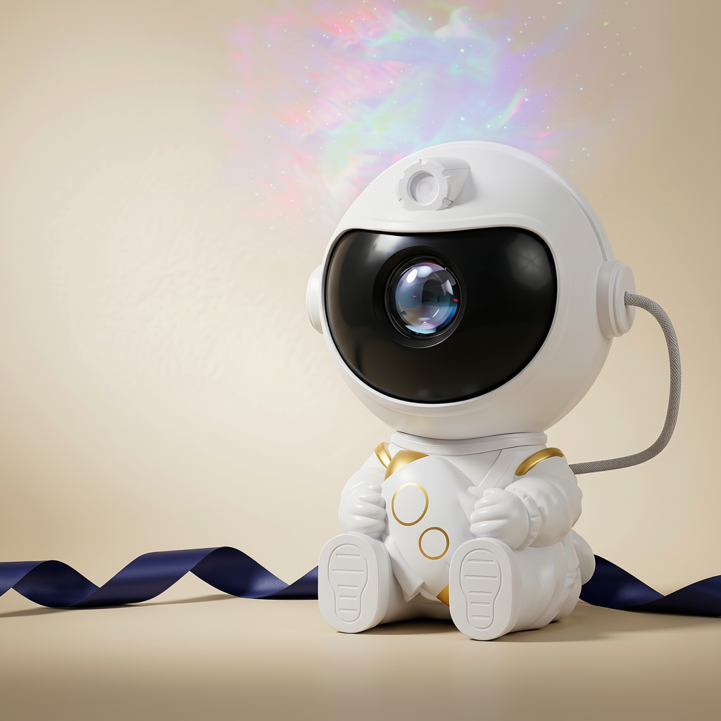 Astronaut galaxy star projector with remote